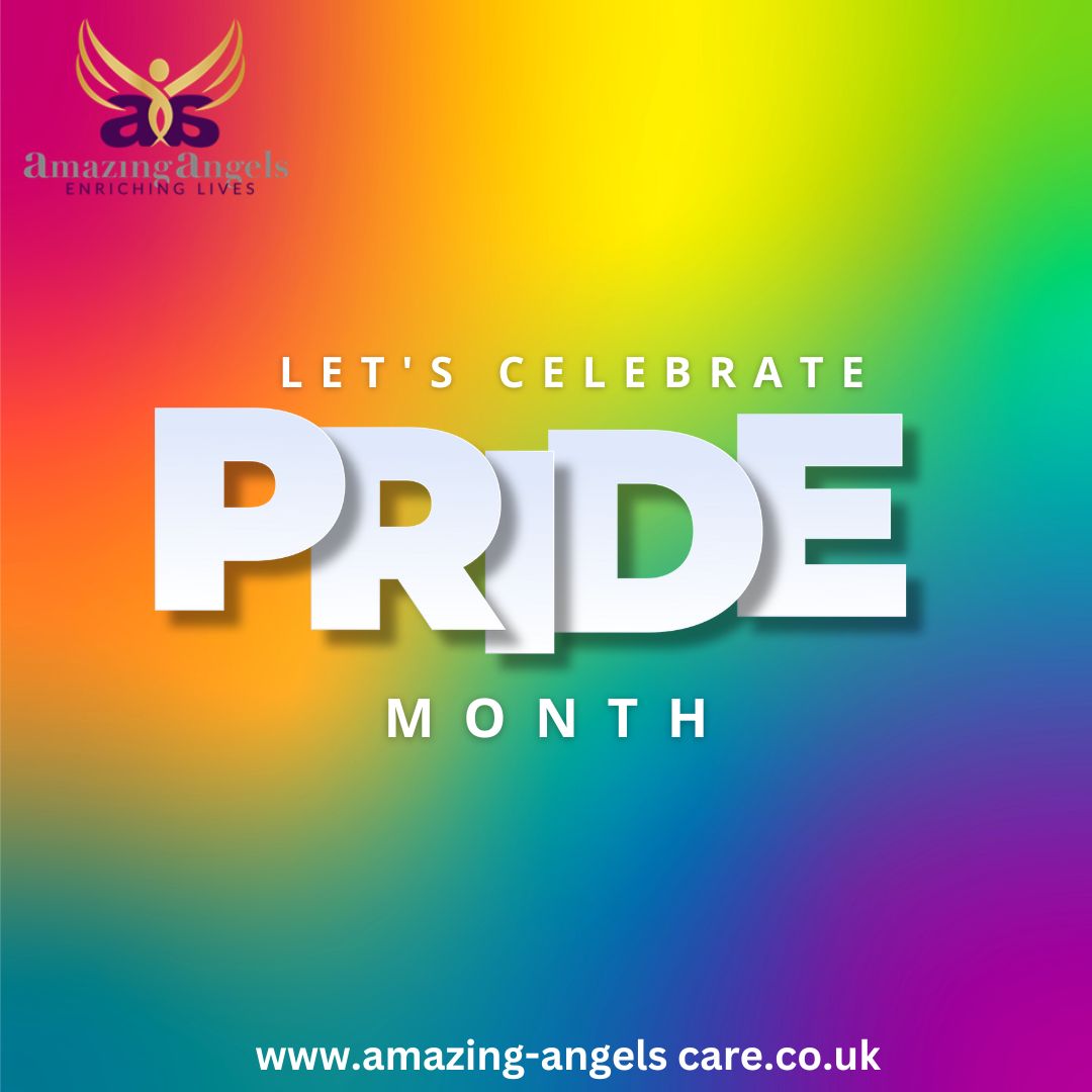 Read more about the article Celebrating Pride Month at Amazing Angels Care: Embracing Diversity and Inclusion