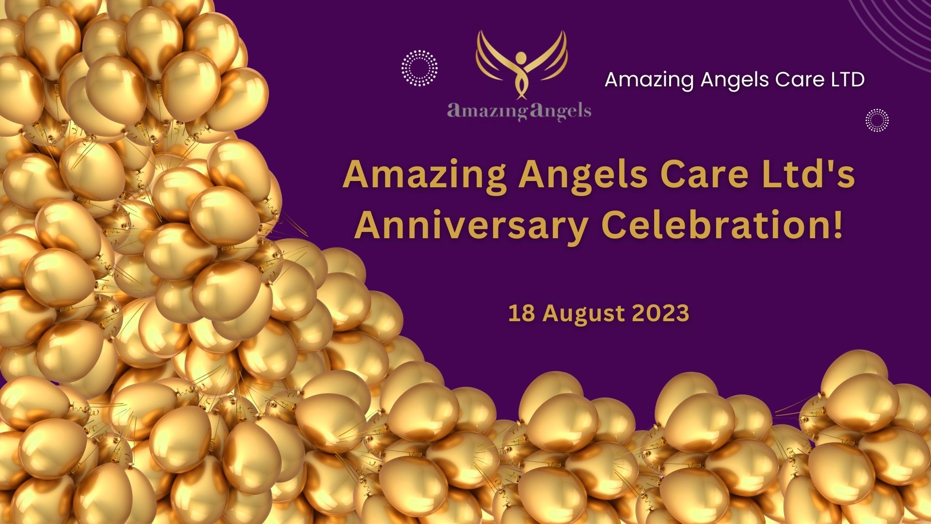Read more about the article Celebrating Milestones and Growth: Amazing Angels Care Ltd Anniversary